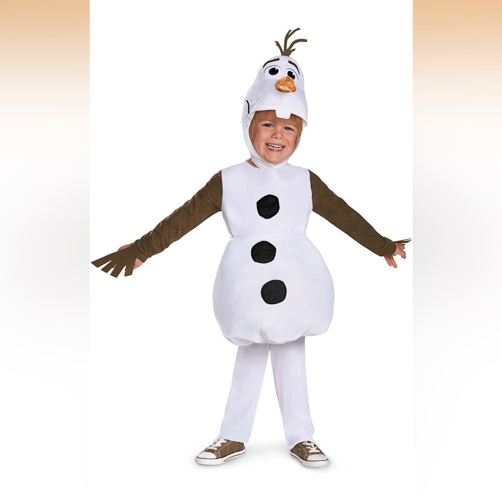 Olaf Frozen Costume 3T-4T Toddler Halloween Costume - NWT